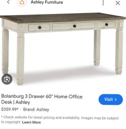 3 Drawer 60" Home Office