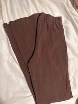 Brown flarred leggings
