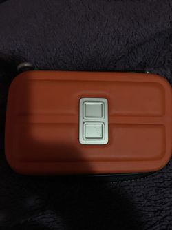 Nintendo 3DS Orange Case 6 Game Holders