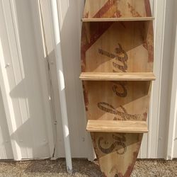 Awesome New Designer Surfboard Wall Book Shelf High Quality Masterpiece Very Detailed