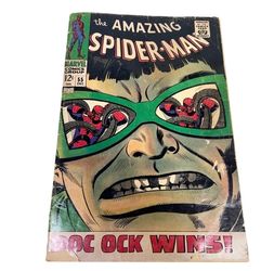 Marvel Comics Amazing Spider-Man #55 1967 Silver Age Spider-Man Doctor Octopus
