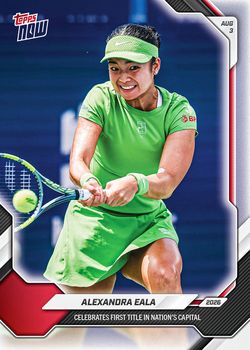 Alexandra Eala - Alex Eala - 2026 Topps NOW® Tennis - Card 18 - PR: 17380