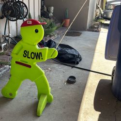 Slow For Kids Sign