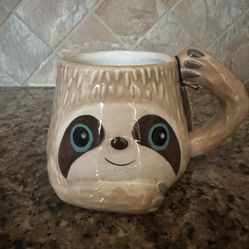 Sloth “Live Slow” Mug