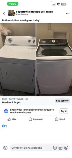 Washer And Dryer Set