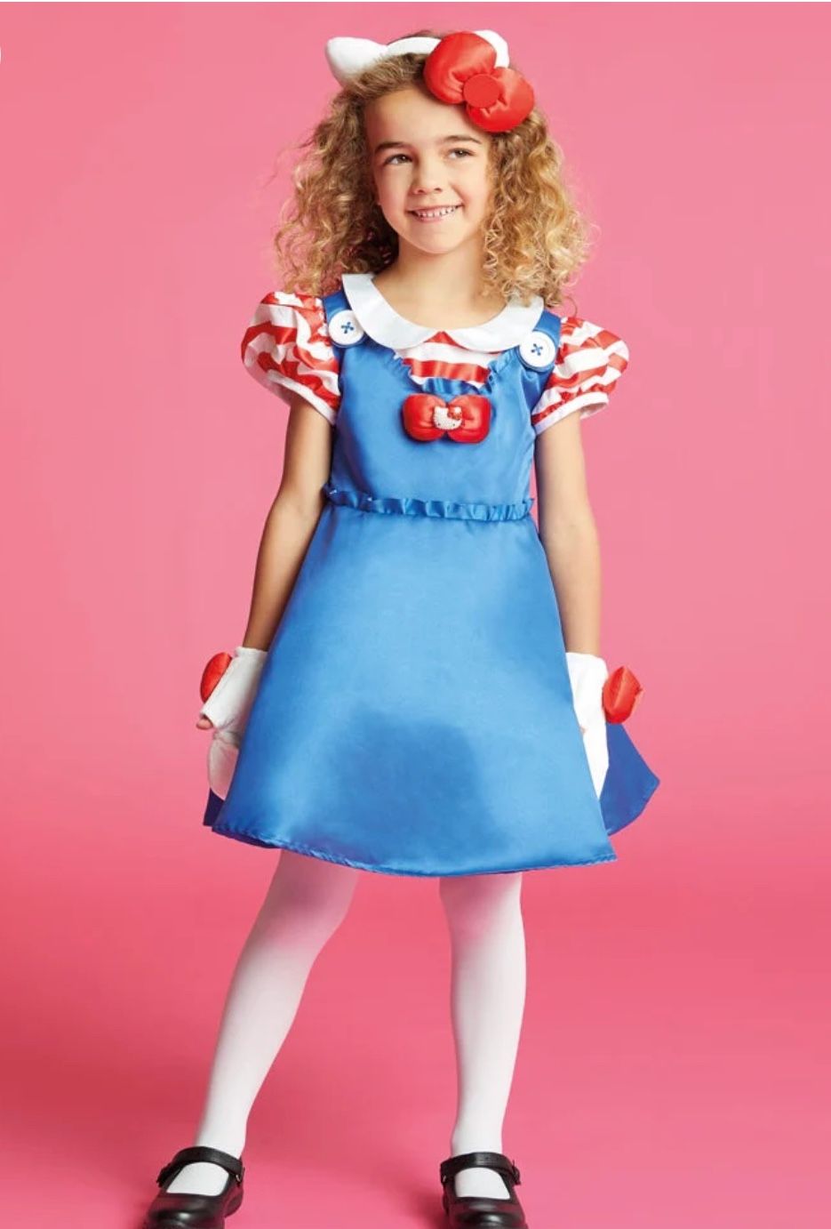 4 Piece Hello Kitty Costume