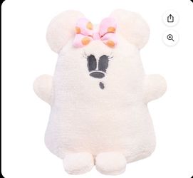 Minnie Mouse ghost plush