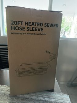 20 Ft Heated Sewer Hose Sleeve