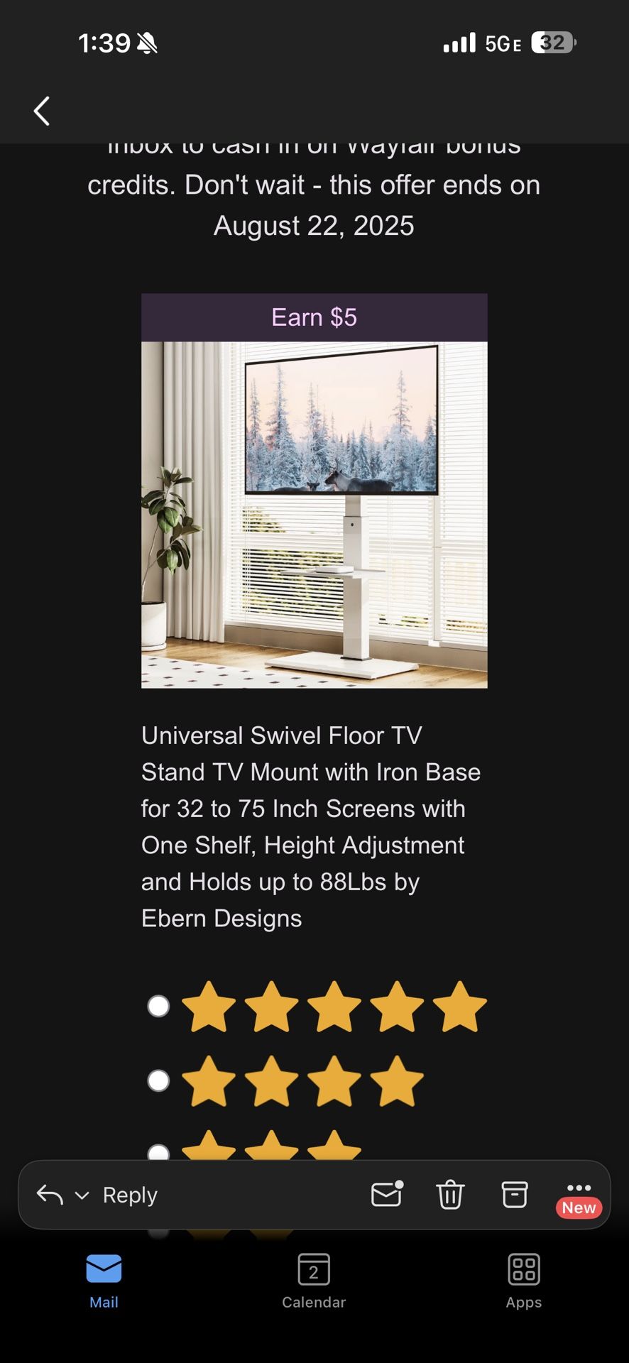 Tv Stand Still In Box