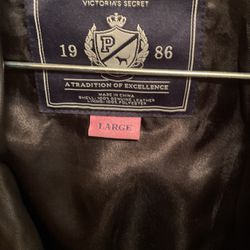 Black Genuine Leather Jacket Brand New Pink 100.00