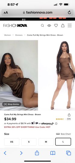Size L Dress 