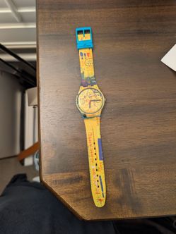 Swatch Originals HOLLYWOOD AFRICANS By JM Basquiat
