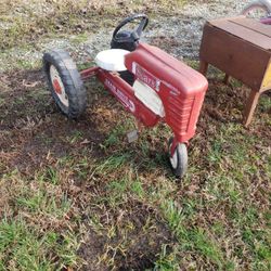 Vintage child's pedal tractor