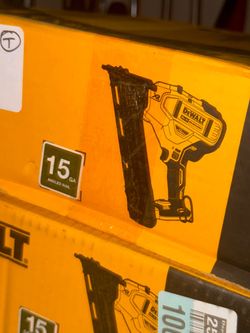 Dewalt 15 gauge nailer tool only