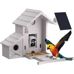 New Solar Powered Bird Feeder With Camera 