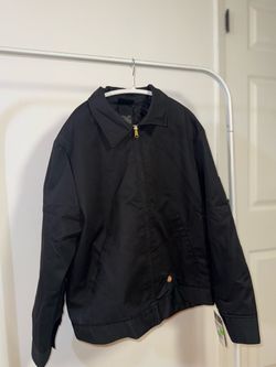 Dickies Black Insulated Work Jacket – Large – New With Tags