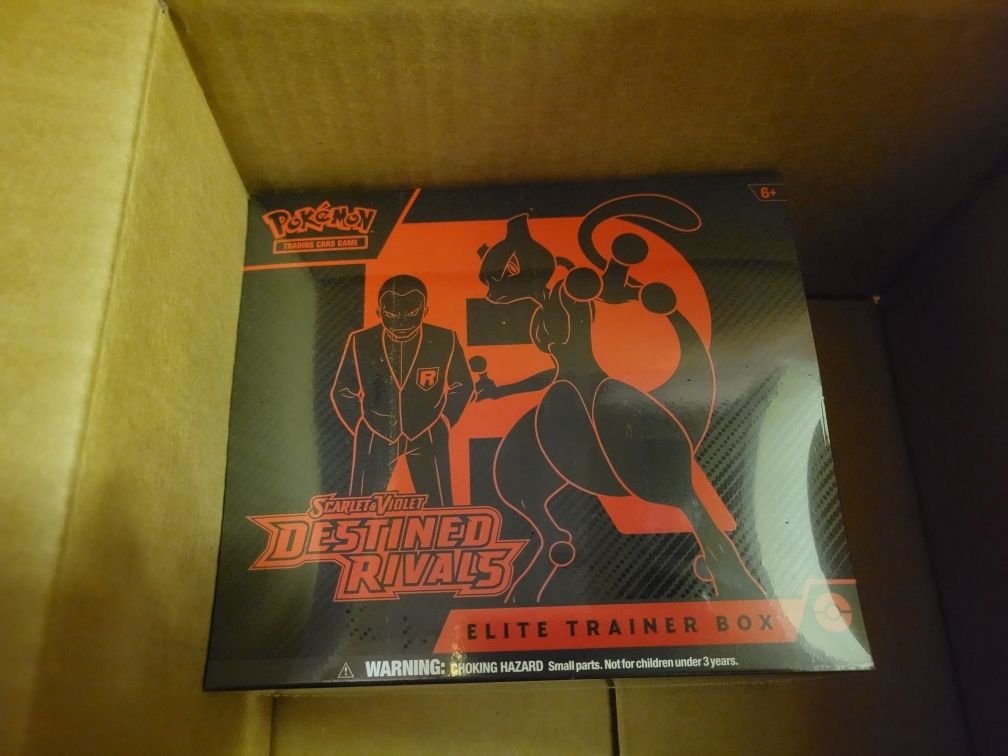 Pokemon Scarlet & Violet 10 Destined Rivals Elite Trainer Box ETB