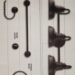 New Elmcroft 5 Piece Bathroom Set