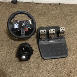 Logitech G29 Pedals With Shifter
