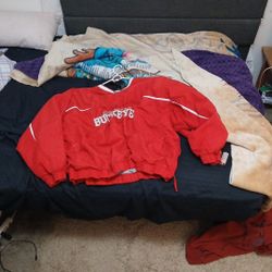 Ohio State Pull Over Starter Jacket 