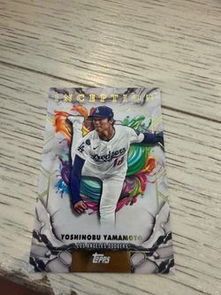 Yoshinobu Yamamoto Inception card