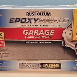 Rust-Oleum 251965 EPOXYSHIELD Garage.1 Car Kit
Color: Gray