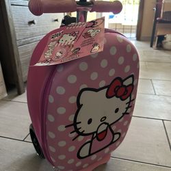 Hello Kitty Scooter Luggage