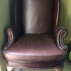 Leather High back Chair