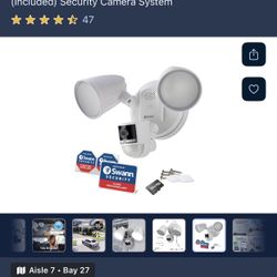 Swann Outdoor Floodlight Security Camera 