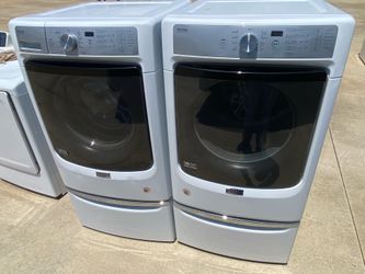 Great Maytag front load washer and dryer electric high efficiency