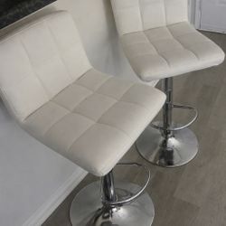 White Bar Stools