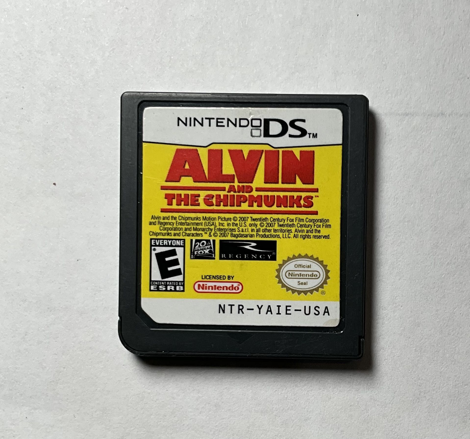 Alvin and the Chipmunks (Nintendo DS, 2007)