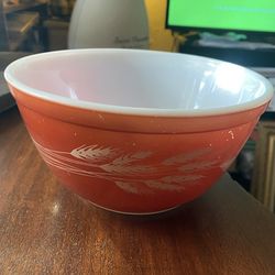 Pyrex Autumn Harvest Wheat 402 Mixing Bowl