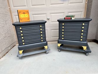 2 drawer nightstand set available