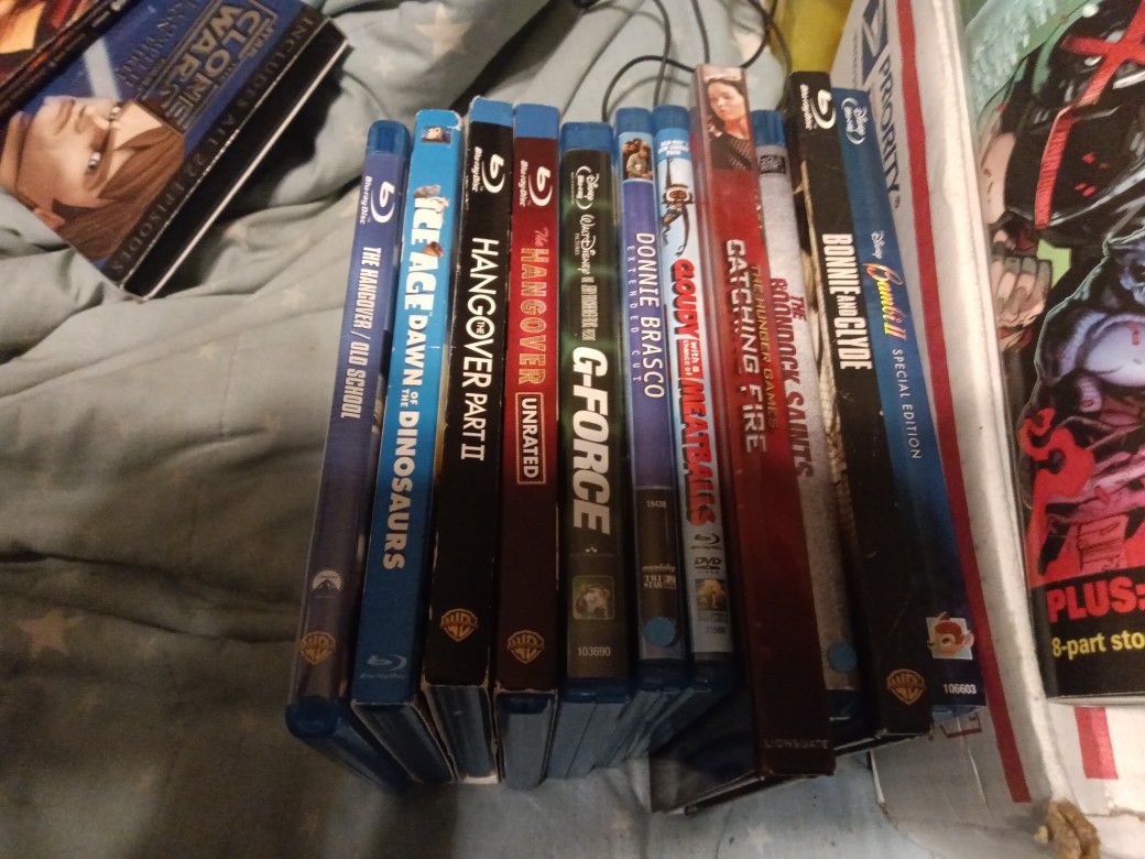 Blu-Ray movies