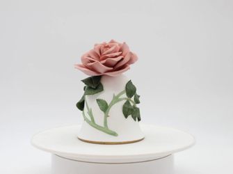 Vintage Bone China “The Flowering Dogwood” Bell by Jeanne Holgate