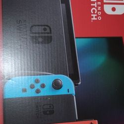 🎮 Brand New Nintendo Switch – Neon Red/Blue – Sealed in Box
