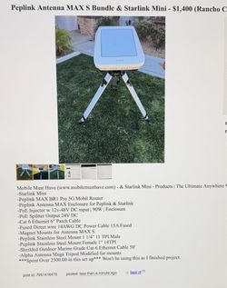 Peplink & Starlink WiFi 5G System