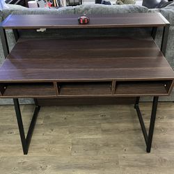 3 Cubby Writing Desk