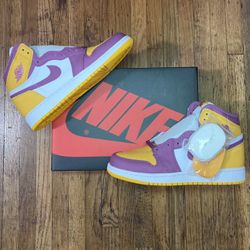 AIR JORDAN 1 RETRO HIGH OG (GS Brotherhood) [ 3.5Y,  5Y,  5.5Y,   &  7Y ]