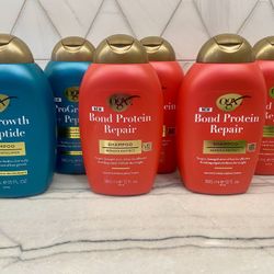 OGX shampoo and conditioner: ProGrowth + Peptide OR Bond Protein Repair; 13 fl oz. New