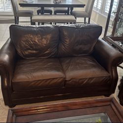 Brown Leather Couches 