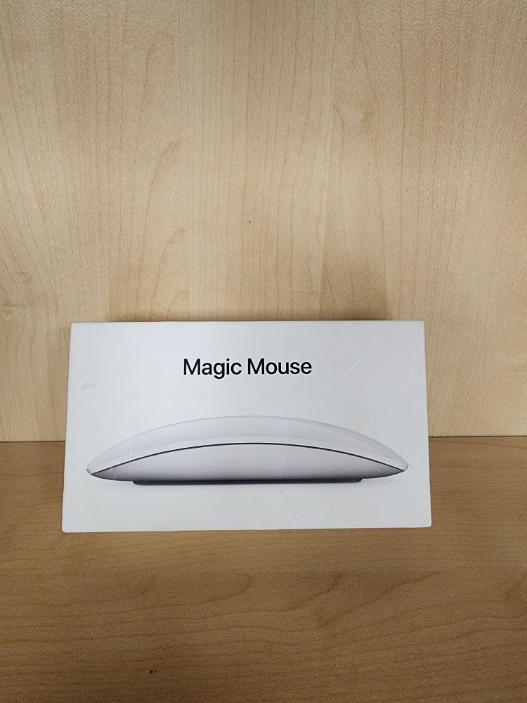 Apple Magic Mouse
Wireless, Rechargable) - White Multi-Touch Surface