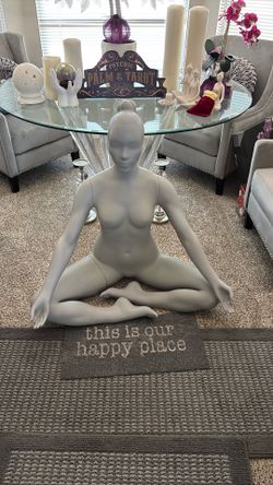 Yoga mannequin 3 feet tall