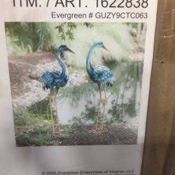 Life Size Blue Hero Pair