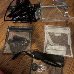 Clear Bags Purse For Concert Or Work $6 Each