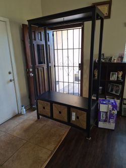 HEMNES Open wardrobe