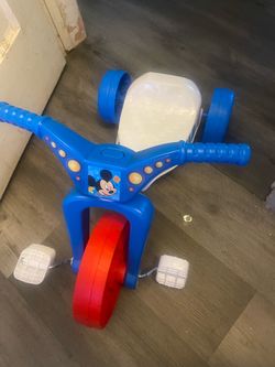 Mickey Mouse tricycle