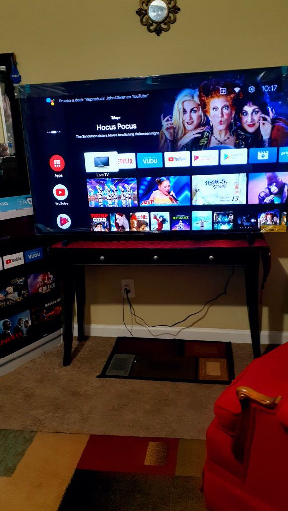 Androidtv 4k , Philip's 65" control it with your voice