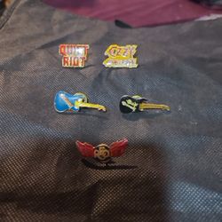 1980's  Band Pins